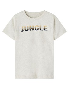 Bild på name it Jachad T-shirt (Ljusgrå melange) Strl 110