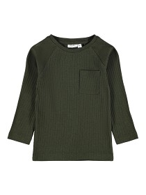 Bild på name it Kabilleon Slim Top (Mörkgrön)