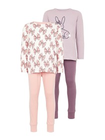 Bild på name it Lufie Pyjamas 2-pack (Sea Fog)