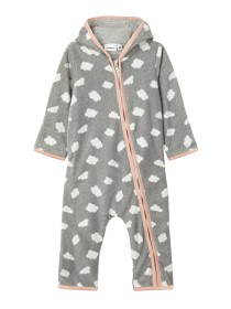 Bild på name it Mabel Fleeceoverall Grey Melange