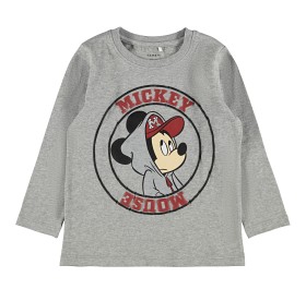 Bild på name it Mickey Långärmad Tröja (Grey Melange)