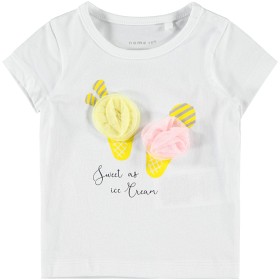 Bild på name it mini T-shirt Josa (Bright white)