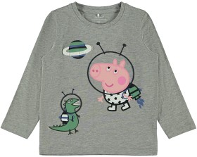 Bild på name it Tröja Greta Gris (Grey Melange)