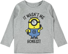 Bild på name it Minions Topp (Grey melange) 