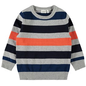 Bild på name it Nuce Stickad Tröja (Grey melange)