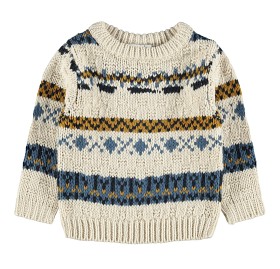 Bild på name it Osmolin Stickad Tröja (Beige)