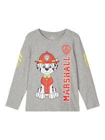 Bild på name it Paw Patrol Marshall Tröja (Grey Melange)