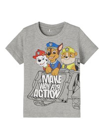 Bild på name it Paw Patrol Massimo T-shirt (Gråmelange)