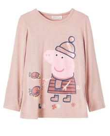 Bild på name it Peppa Pig Ronja Top (Withered Rose) Strl 92