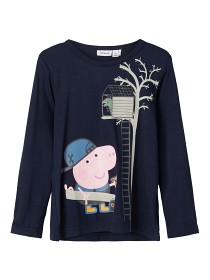 Bild på name it Greta Gris Vatan Top (Dark Sapphire) Blå