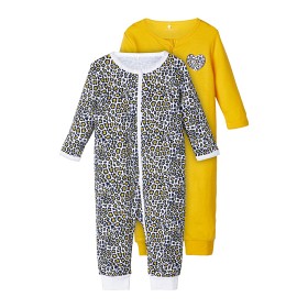 Bild på name it Pyjamas Zip 2-pack (Golden Rod)