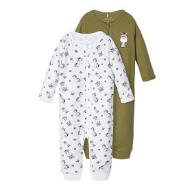 Bild på name it Pyjamas Zip 2-pack (Loden Green)