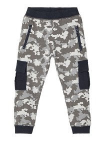 Bild på name it Rammo Mjukisbyxor Camo (Granite grey) Grå