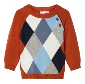 Bild på name it Rauge Knit Pullover (Umber)