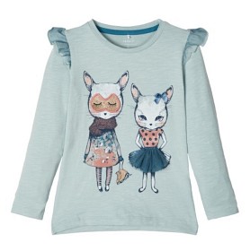 Bild på name it Sirabbit Topp (Gray Mist)