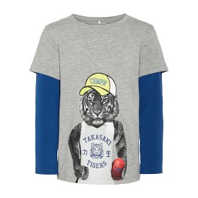 Bild på name it T-shirt Naske Grey Melange