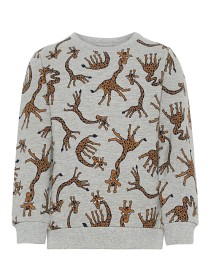 Bild på name it Tröja Giraff (Gråmelerad)