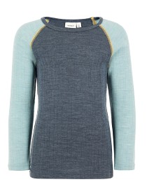 Bild på name it Wang Tröja Merinoull (Ombre Blue)
