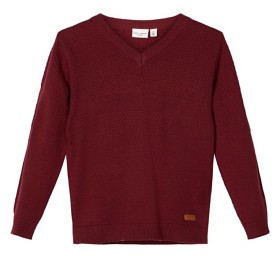 Bild på name it Valton Tröja (Cabernet)