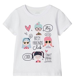 Bild på name it Veen T-shirt (Bright White)