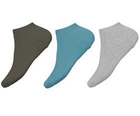 Bild på name it Vilma 3-pack Footie  (Aqua) Strl 19/21