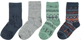 Bild på name it Wak Ullstrumpor 4-pack (Ombre blue)