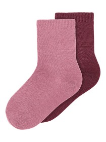 Bild på name it Wakta Ullstrumpor 2-pack (Nostalgia Rose)