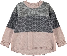 Bild på name it Whoopi Stickad Tröja Merinoull (Burnished Lilac)