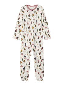 Bild på name it Willit Ullpyjamas (Snow white/pink)