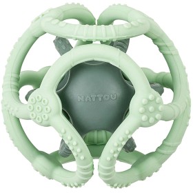Bild på Nattou Soft Silicone Aktivitetsboll (Grön)