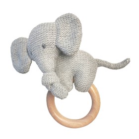 Bild på Nattou Tembo Ringskallra Elefant (Grå)