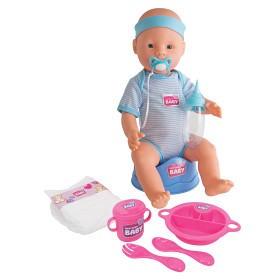 Bild på New Born Baby Äta-väta-docka (Pojke)
