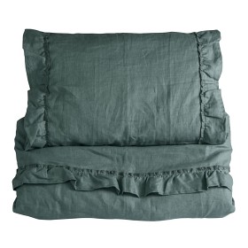 Bild på NG Baby Påslakanset Mood Ruffles Vagn/Vagga (Petrol Green)