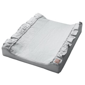 Bild på NG Baby Skötbädd Mood Ruffles (Light Grey)