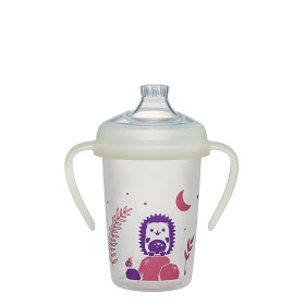 Bild på nip First Moments Drickpipsflaska PP Day & Night 270 ml (Igelkott)