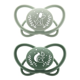 Bild på nip My Butterfly Napp Silikon 2-pack 5-18 mån (Grön)