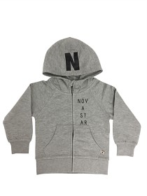 Bild på Nova Star Luvtröja (Grey melange) (116/122)