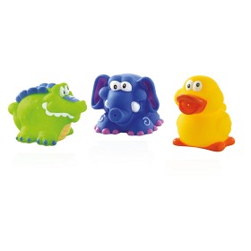 Bild på Nuby Badleksaker Djur 3-pack
