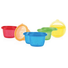 Bild på Nuby Snacksskålar 120ml 6-pack