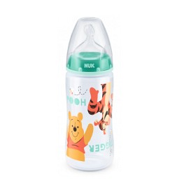 Bild på NUK First Choice Disney Flaska 300ml Silikon (Turkos)