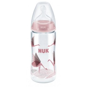 Bild på NUK First Choice Flaska 300ml Silikon (Rosa)