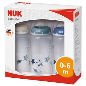 Bild på NUK Flaskpaket Star 3-pack