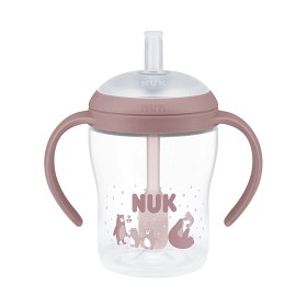 Bild på NUK Perfect Match Babyflaska med sugrör 150 ml Bear