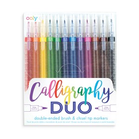 Bild på ooly Calligraphy Duo Dubbelspets tuschpennor 12 st