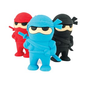 Bild på ooly Ninja Suddgummi 3-pack