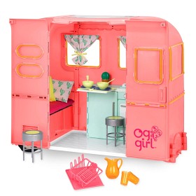 Bild på Our Generation Campingvagn (Rosa)