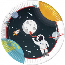 Bild på Outer Space Papperstallrikar 8 st