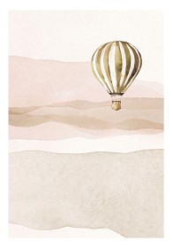 Bild på Papertown Poster Luftballong