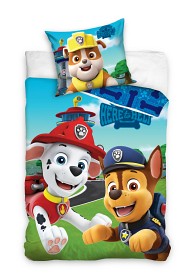 Bild på Paw Patrol Påslakanset 150x210 cm (Multi)