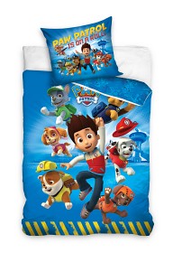 Bild på Paw Patrol Påslakanset 150x210 cm (Is on a roll)